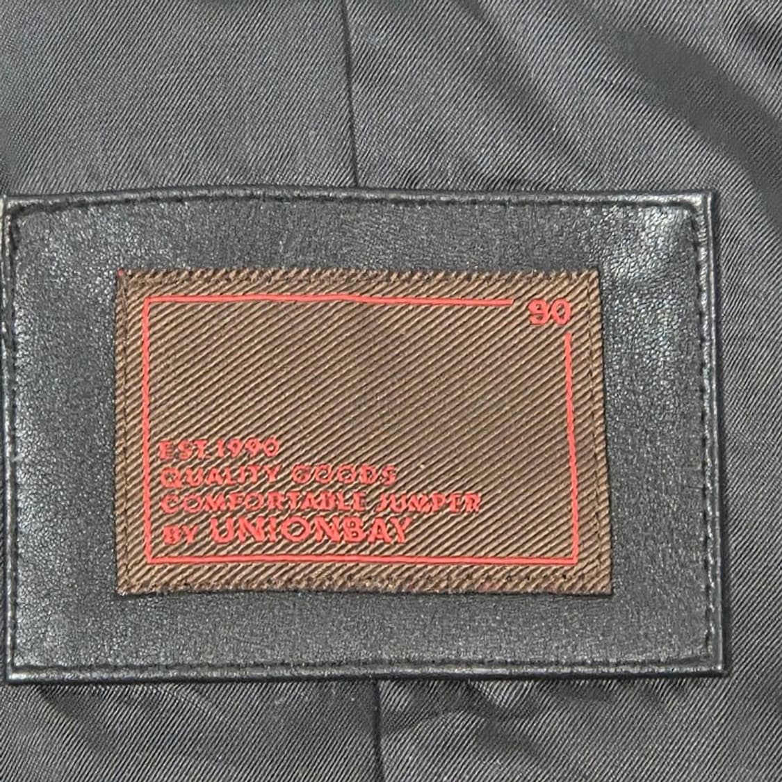 유니온베이 천연 양가죽 레더 블레이저 90 상품이미지6