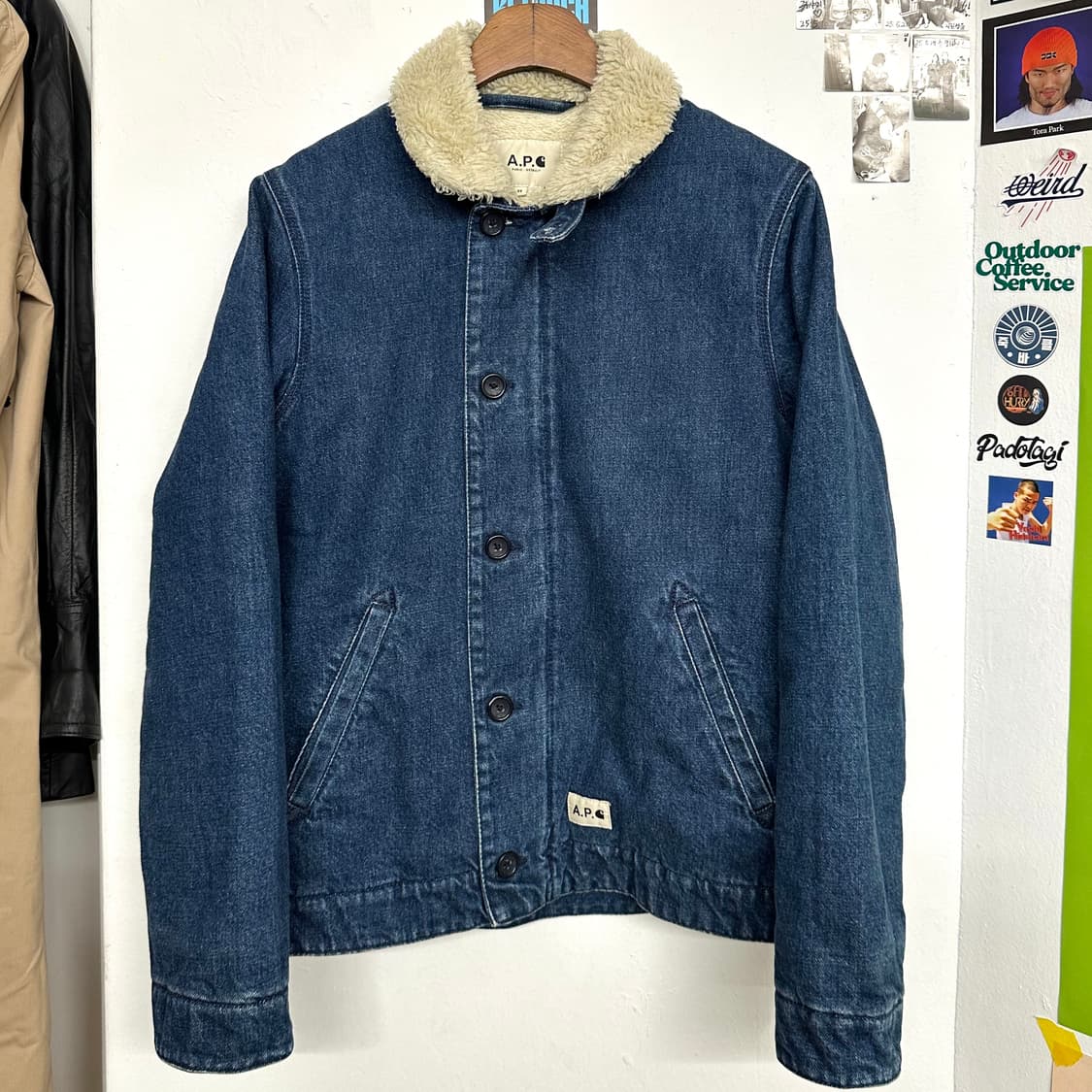 아페쎄 x  칼하트 셰르파 데님자켓 상품이미지1
