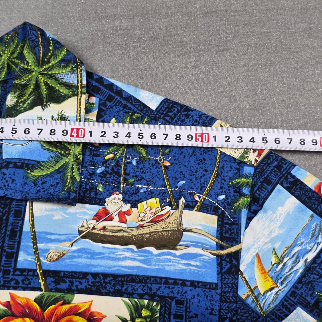 2XL) 80's Blue Hawaii 빈티지 하와이안 셔츠 상품이미지4