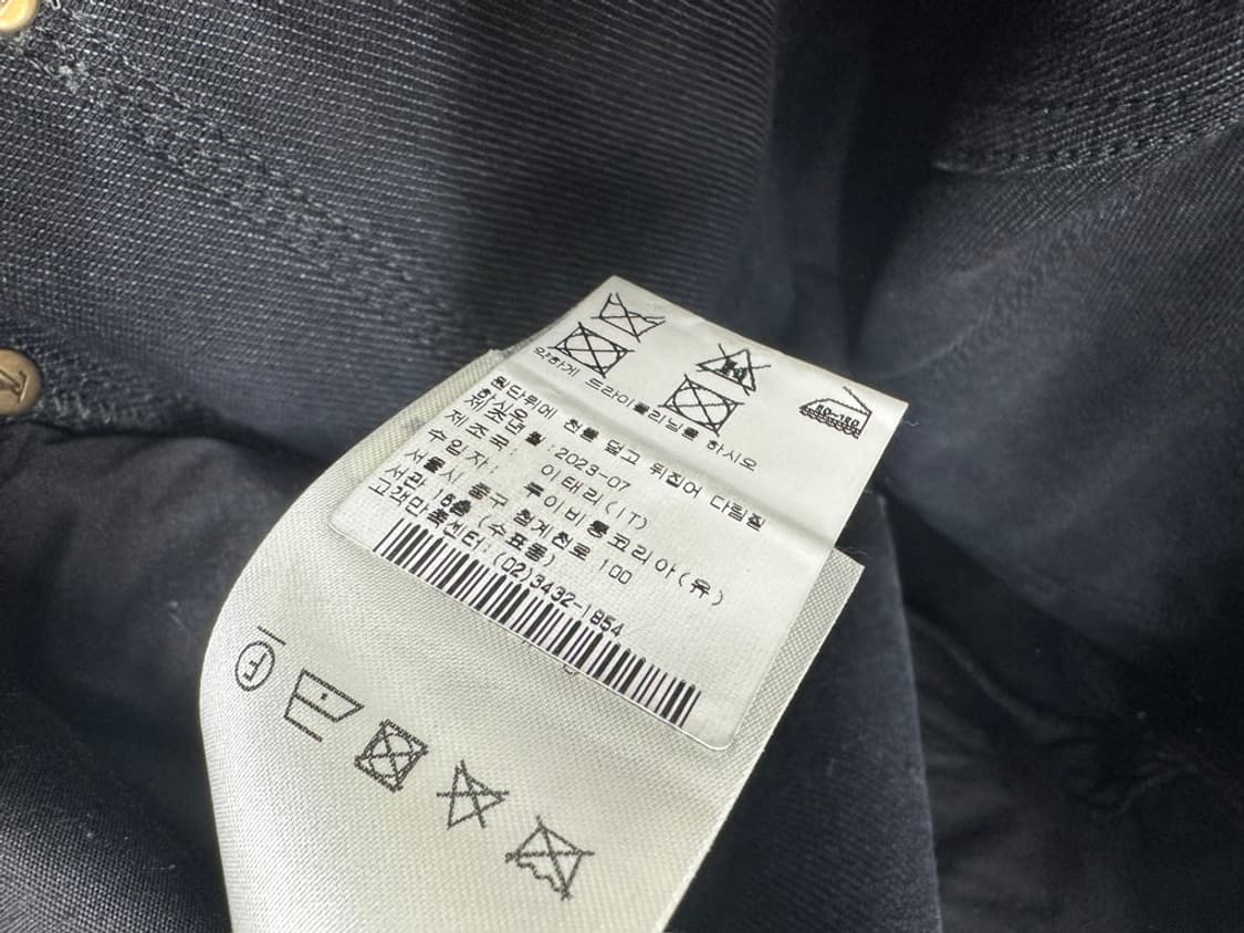 루이비통 카펜터 데님 블랙 상품이미지5