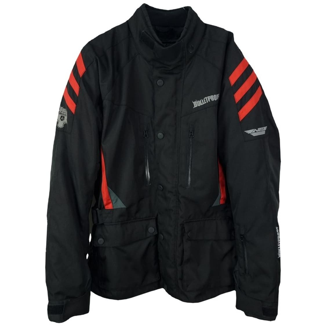 [불릿프루프] 바이커 레이싱 라이딩 자켓 블랙 M19029 상품이미지2