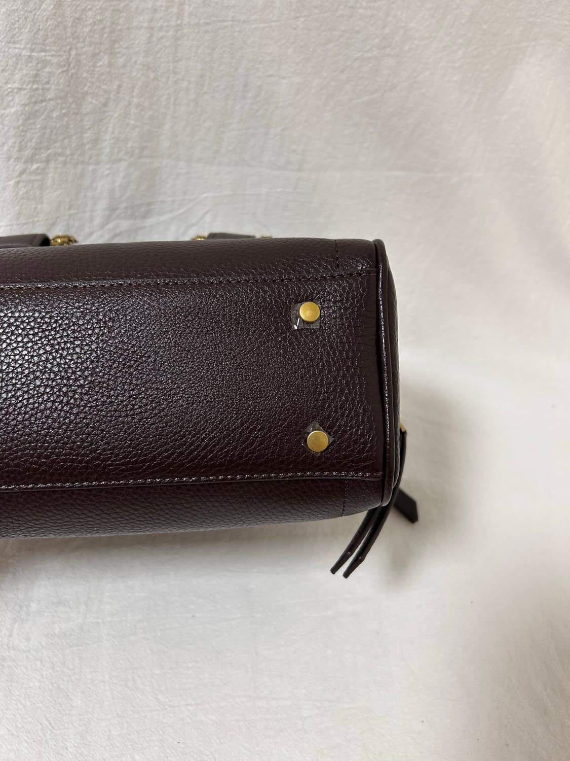 베르사체 진 쿠튀르 미니 보스턴백 브라운 상품이미지6