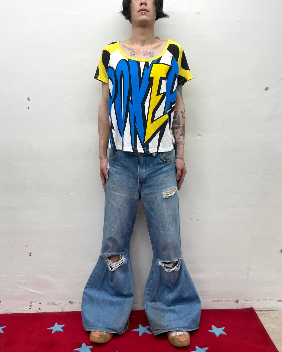 JSG Poker Black Dot Yellow T-shirt  상품이미지3