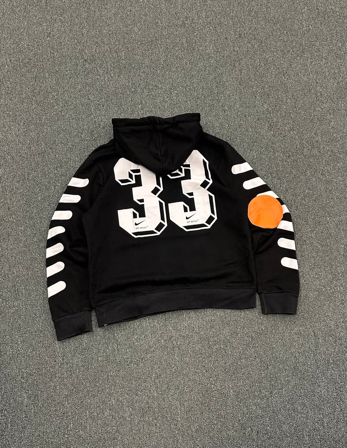 L)오프화이트x나이키 빈티지 풋볼 후디 상품이미지8