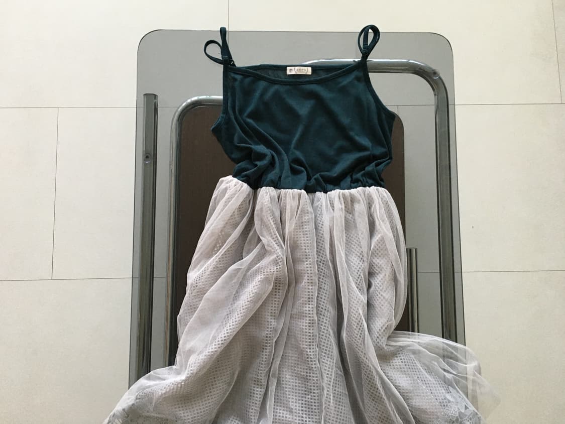 axes femme) lace tulle cami dress 상품이미지3