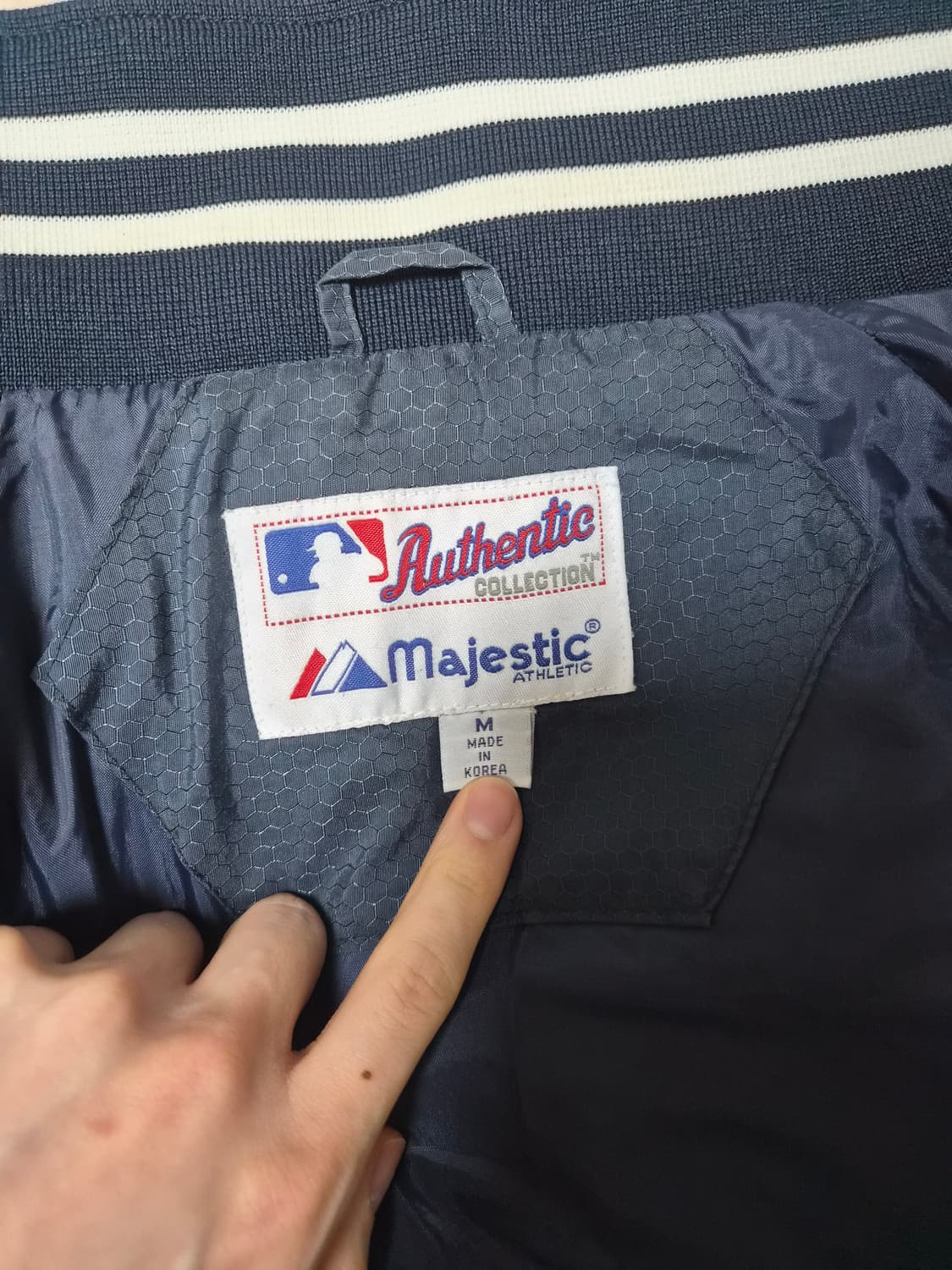 뉴욕양키즈 오왼 바시티 바람막이 마제스틱 상품이미지4