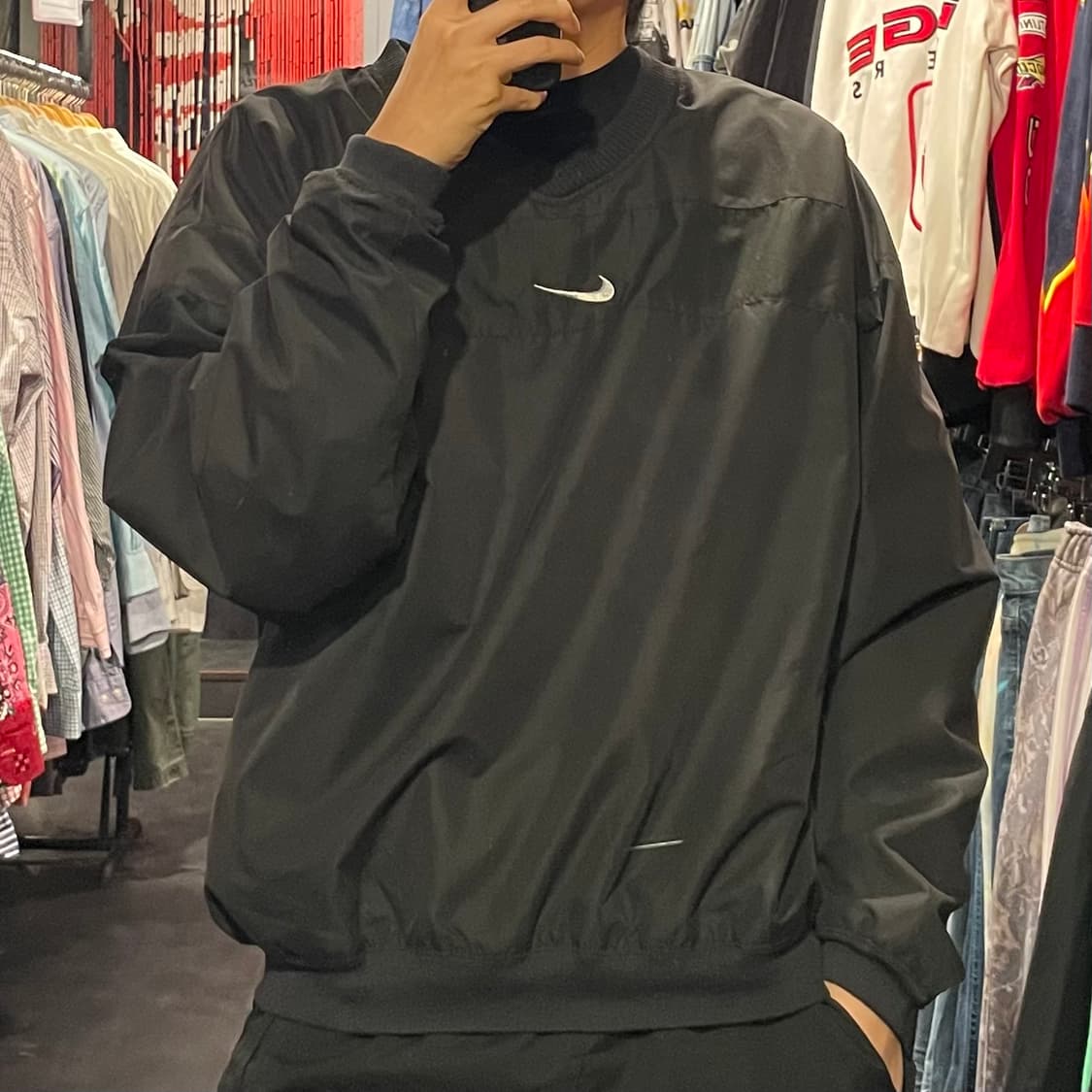[IM] NIKE 나이키 블랙 웜업 상품이미지1