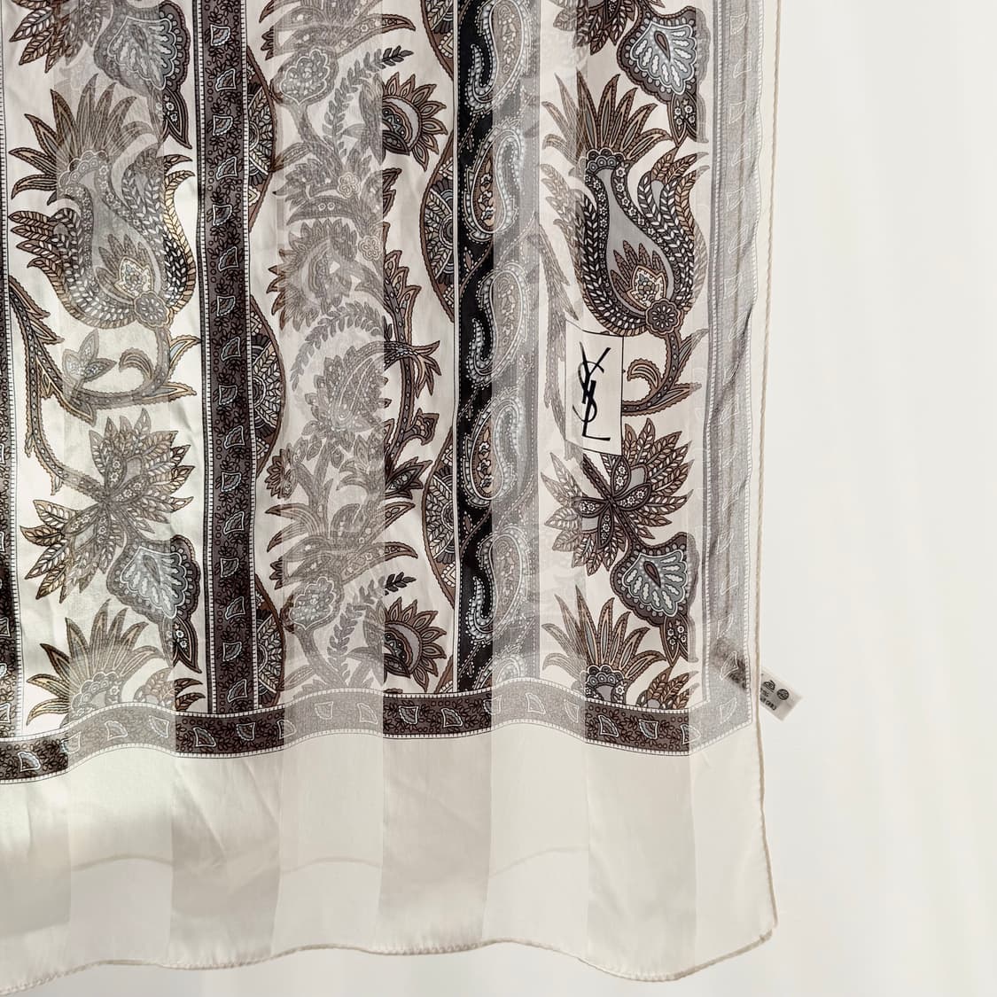 입생로랑 실크 100% 롱 스카프 (Size 57*170) 상품이미지7