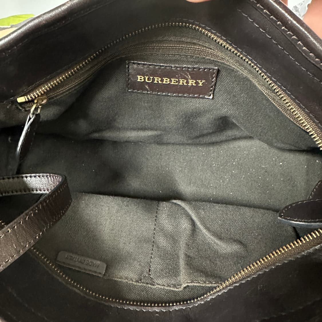 버버리 체크 토트/숄더백 상품이미지3