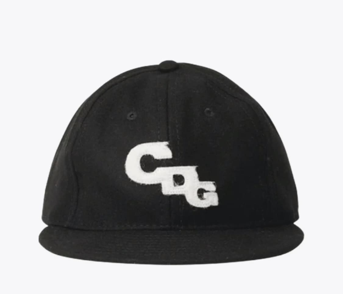 CDG x 이벳 필드 빈티지 볼캡 1 블랙 상품이미지1
