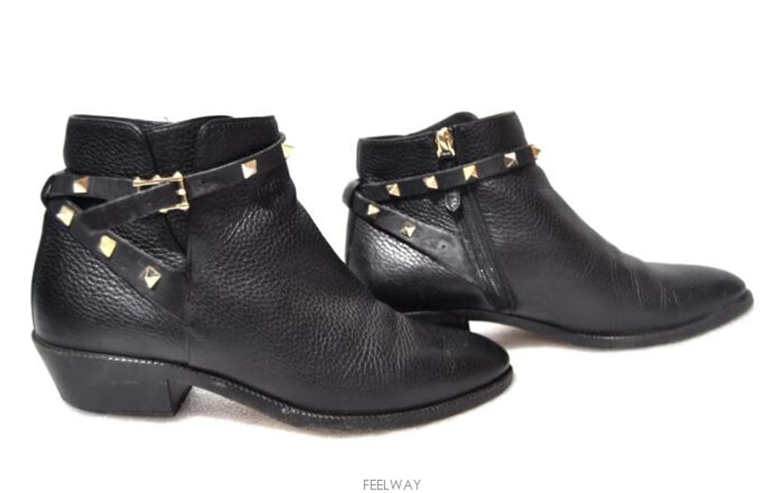 발렌티노/여성락스터드앵글부츠(사이즈250)정품 상품이미지3