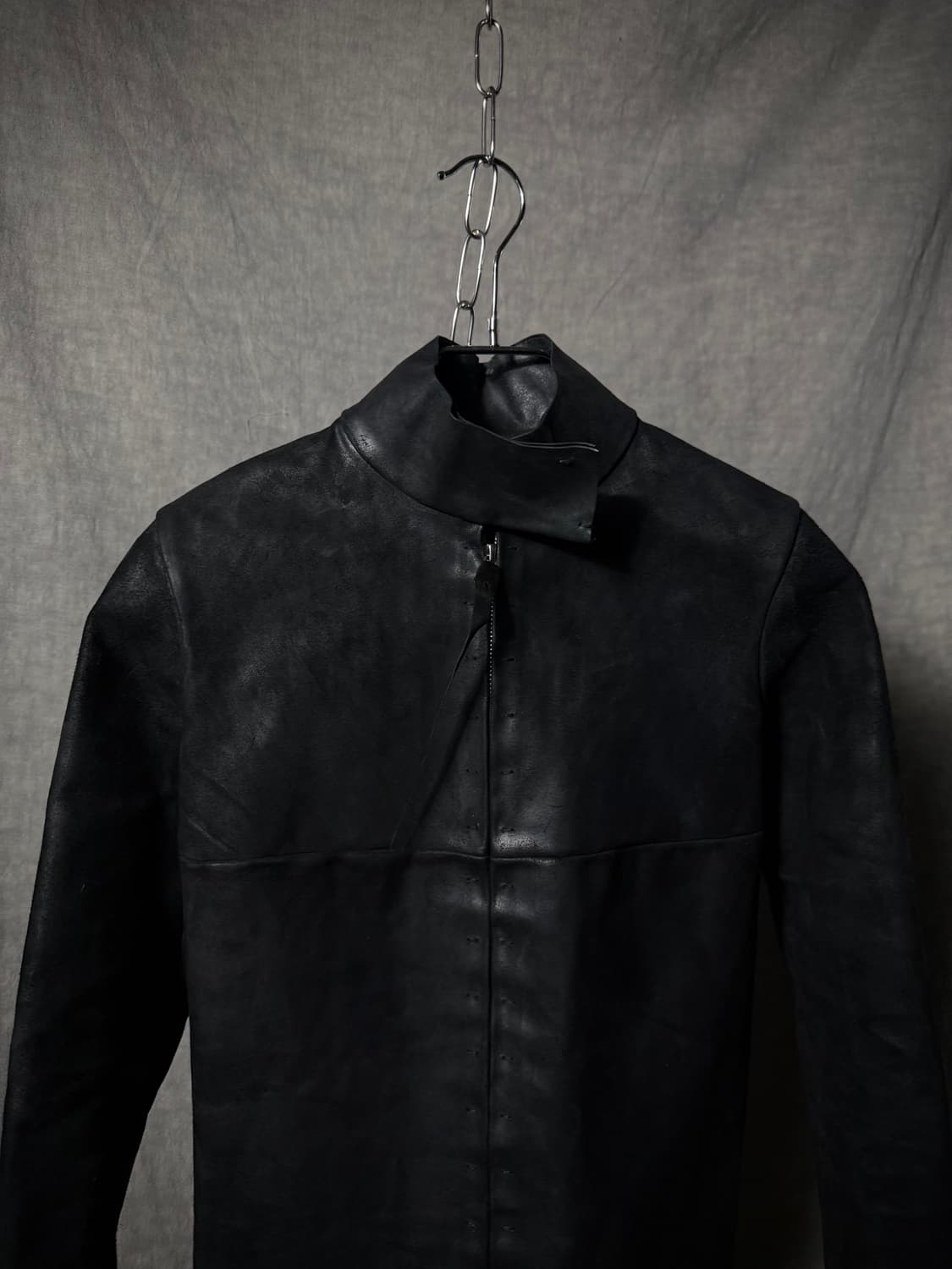 m.a+ Cross Seam Horse Leather Jacket  상품이미지3