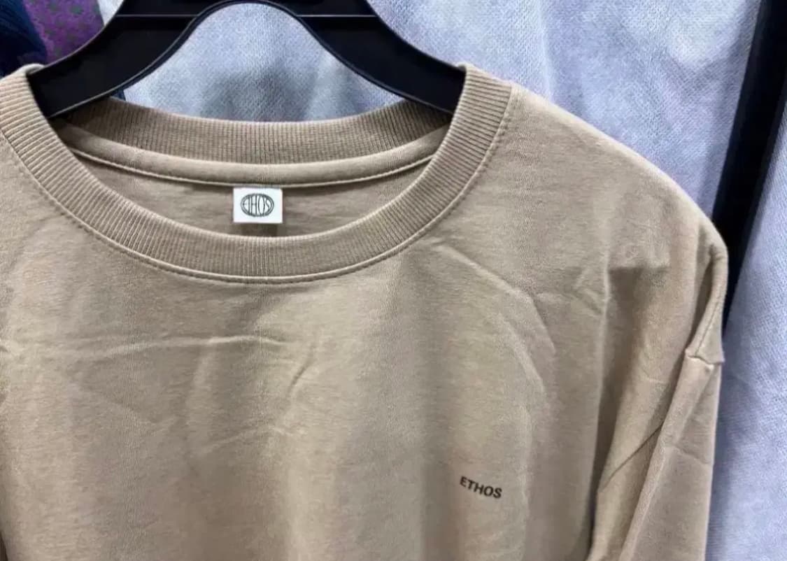 에토스 긴팔 맨투맨 티 상품이미지3