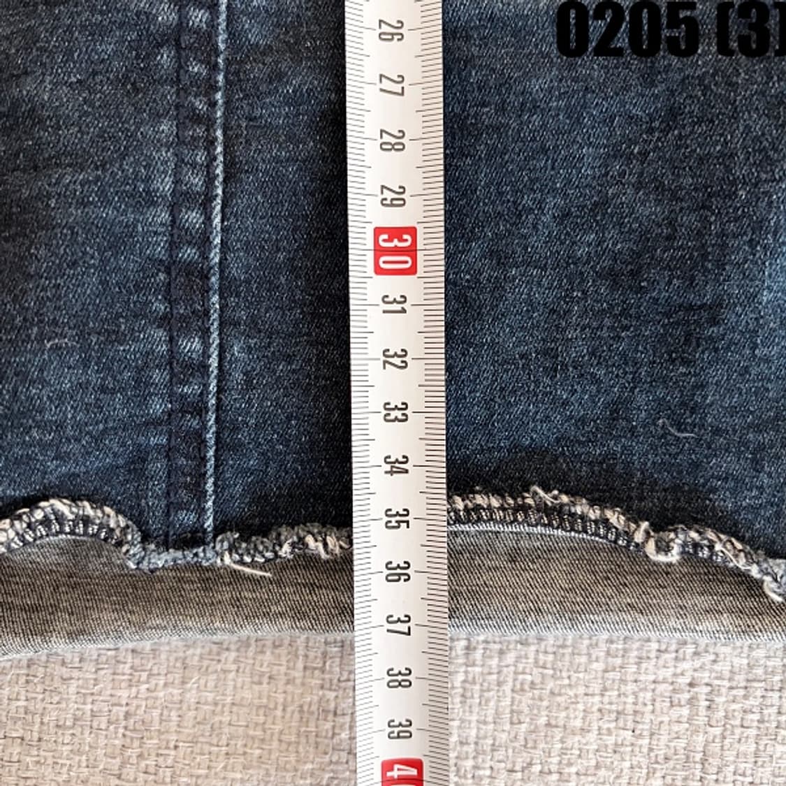 [34] 트렉스 단추 디테일 진청 미니 스커트 치마 바지 0205(3) 상품이미지9