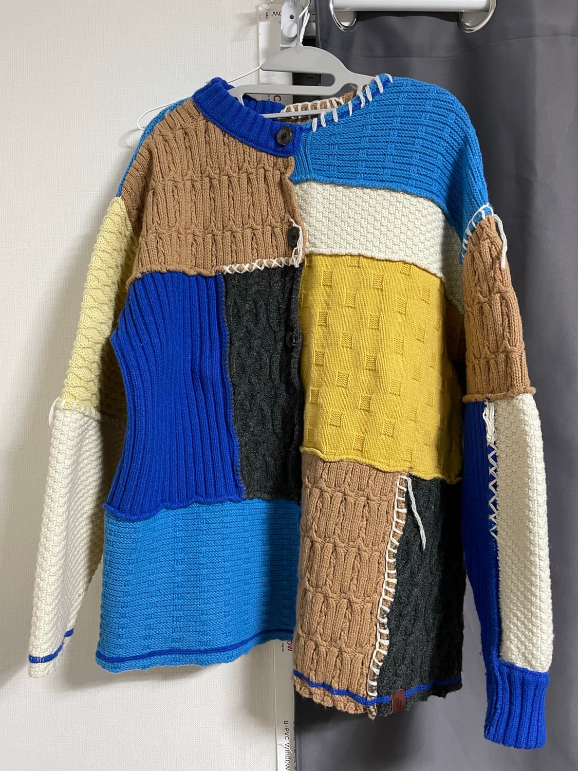 자라 X 아더에러 패치워크 니트 가디건 상품이미지1