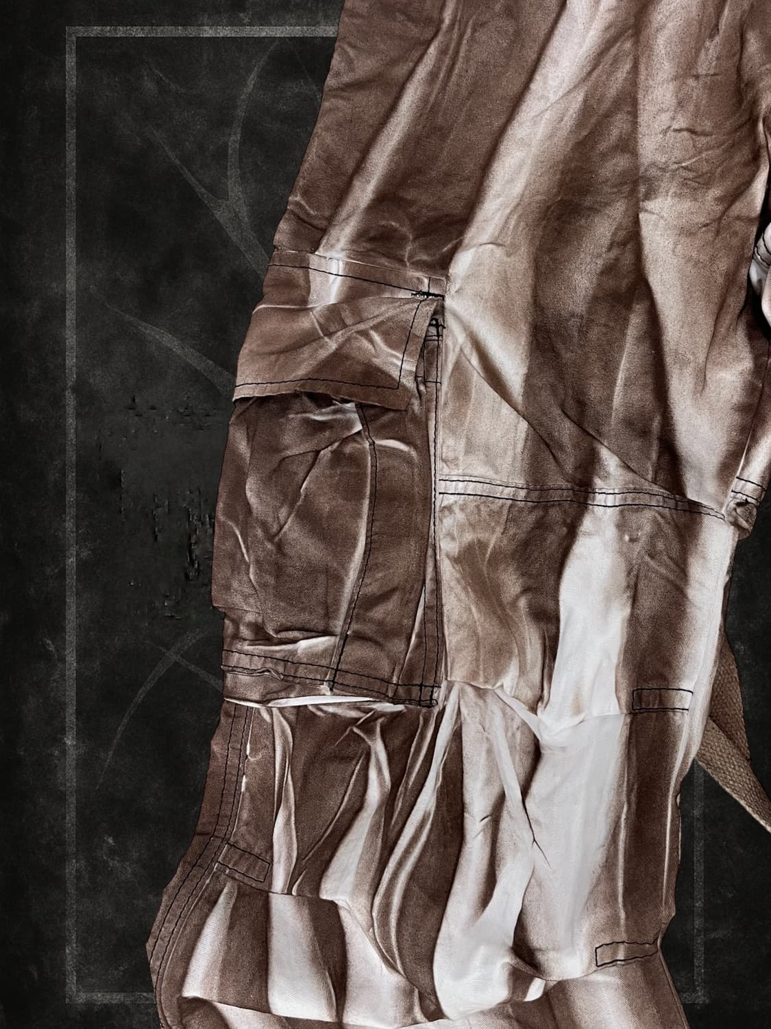 tie-dye cargo string pants 상품이미지7