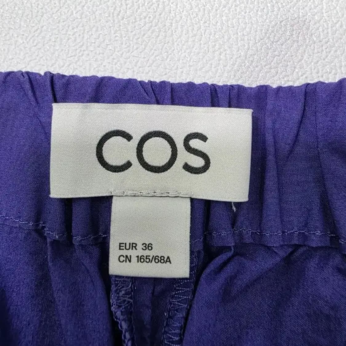 COS 퍼플 와이드 팬츠 EUR 36 (27) 상품이미지3