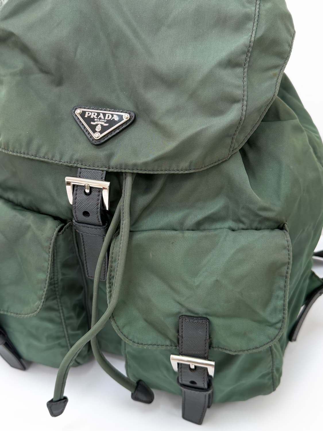프라다 투 포켓 테수토 나일론 백팩 상품이미지9