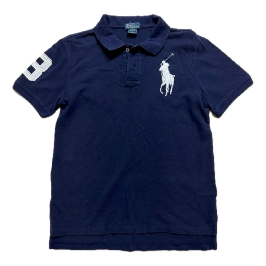 폴로 랄프로렌 빅포니 반팔 카라티 네이비 상품이미지1