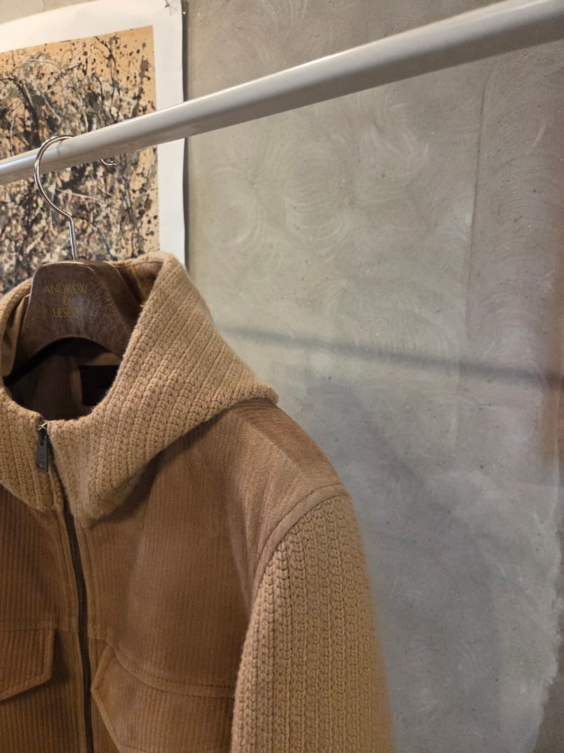 라르디니 스웨이드레더 자켓 상품이미지9