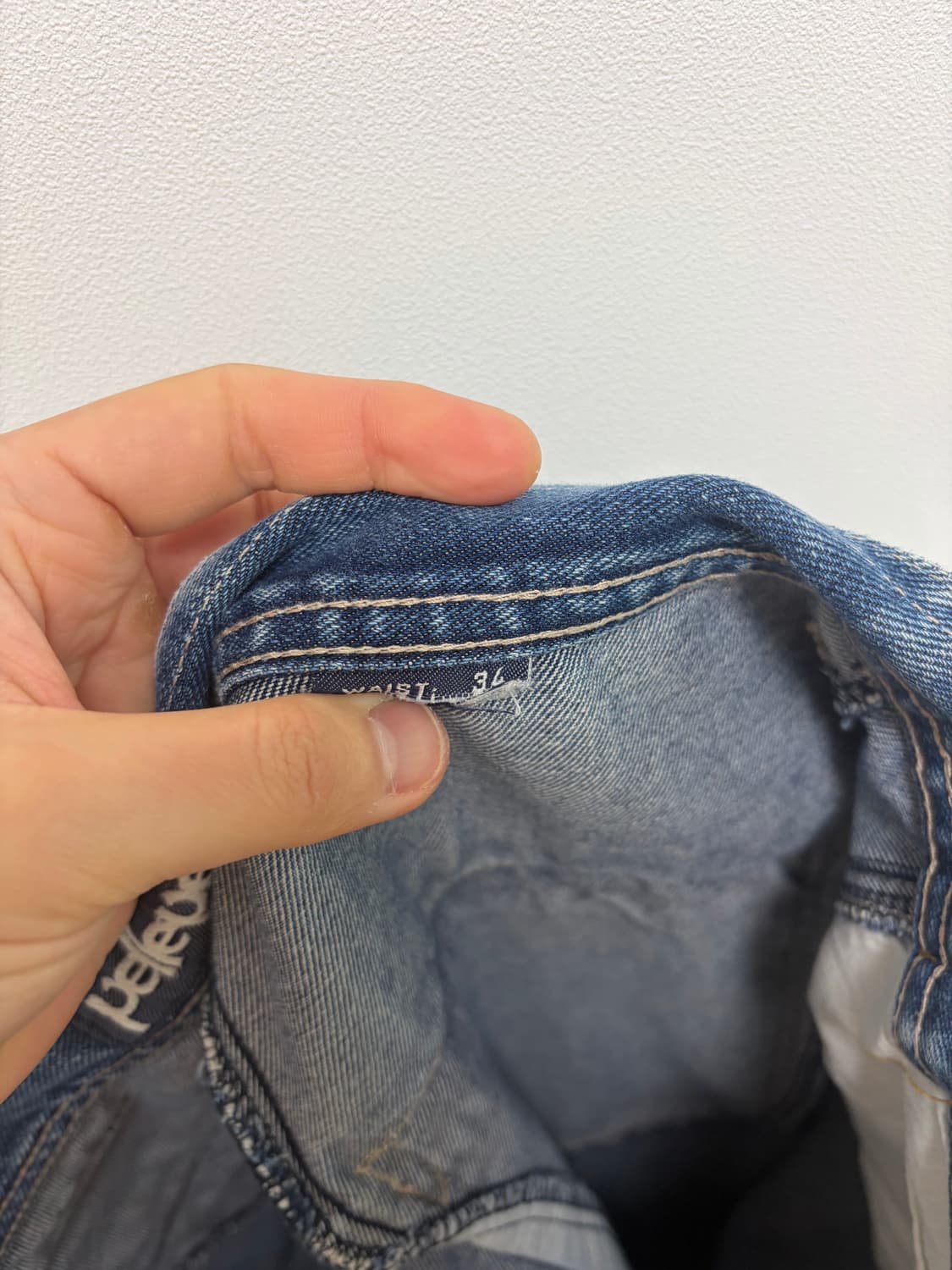 Pelle Pelle 펠레펠레 아카이브 캣워싱 데님 상품이미지8