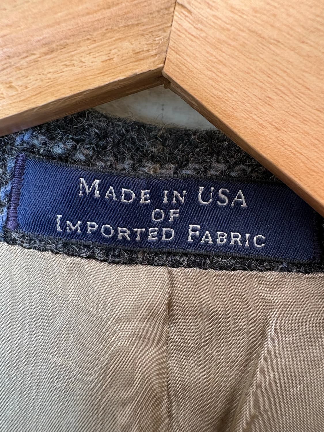 해리스트위드 USA 빈티지 체크 자켓 상품이미지7