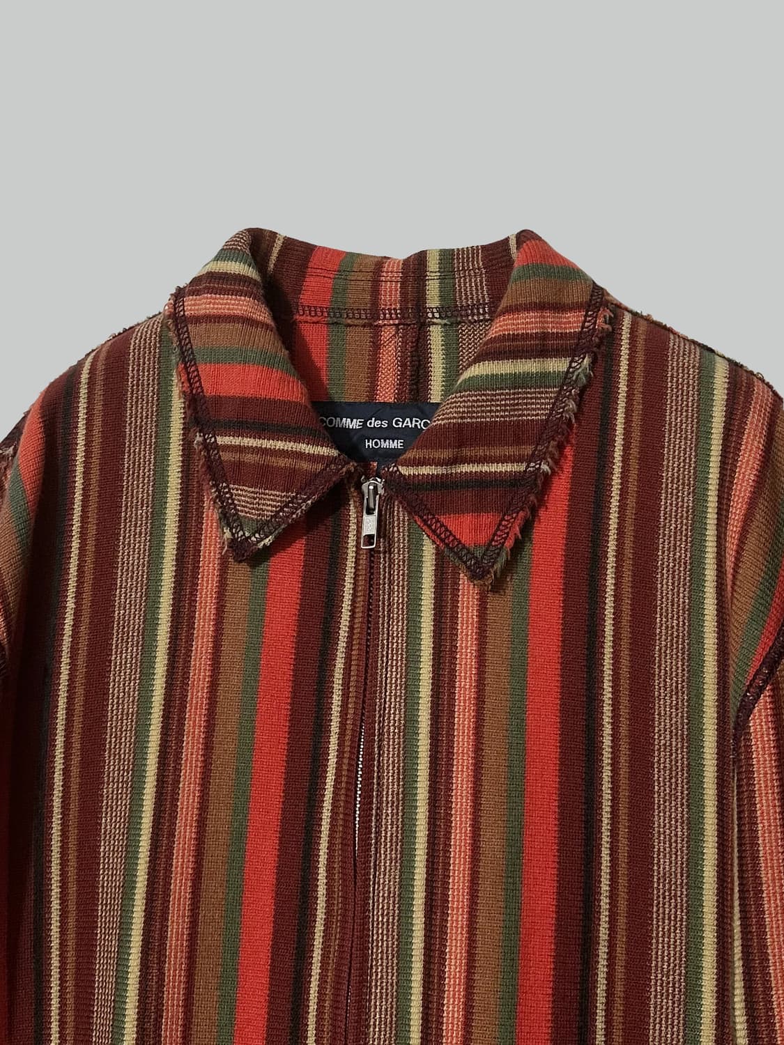 꼼데가르송 옴므 니트 집업 자켓 상품이미지2