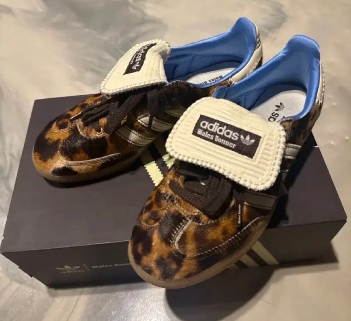 아디다스 x 웨일즈보너 포니 레오 삼바 다크브라운 255 상품이미지1