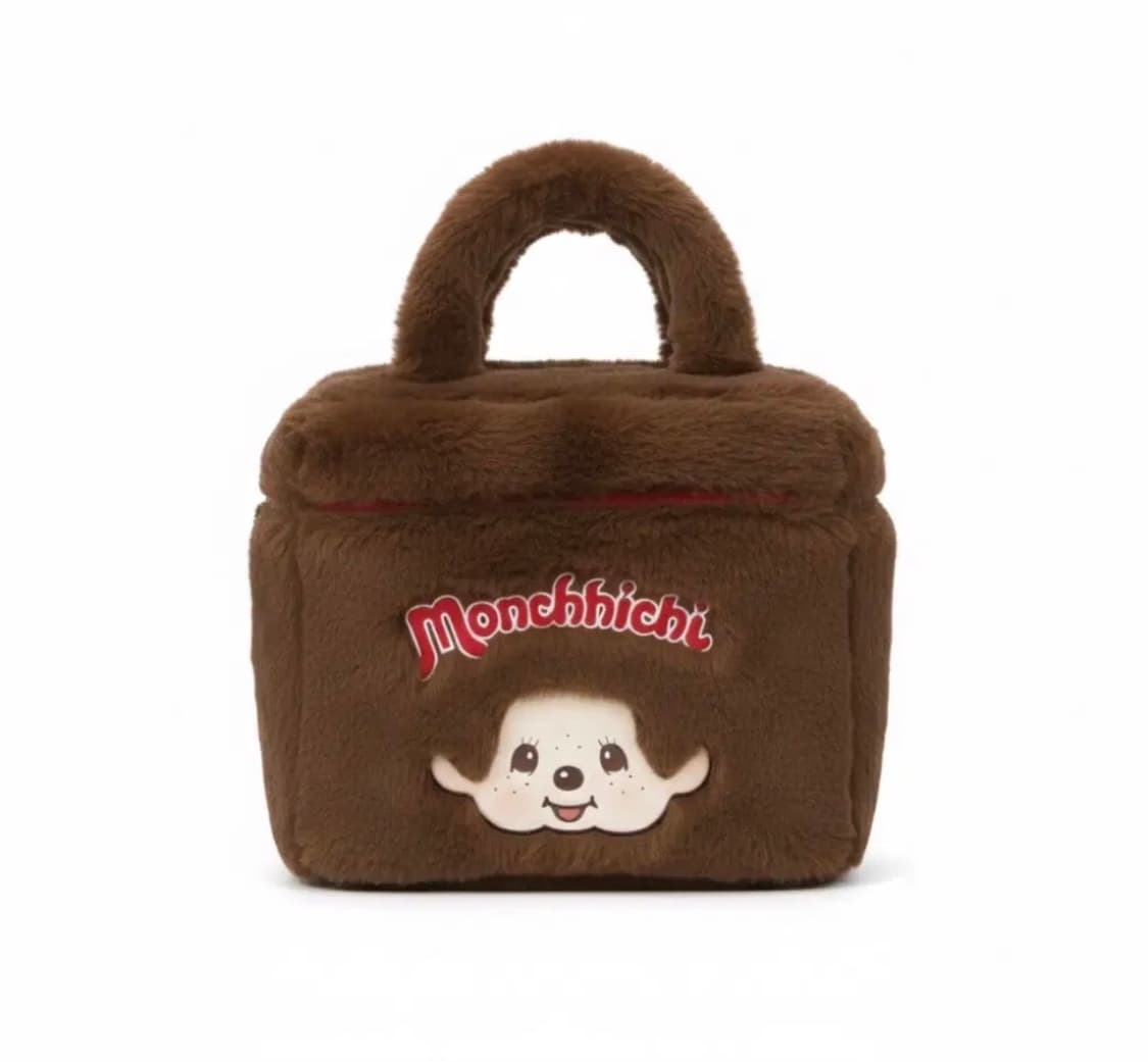 몬치치 퍼 사각파우치 상품이미지1