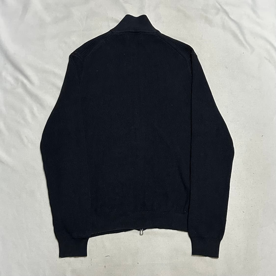 XL 폴로랄프로렌 블랙 포니 코튼 니트 집업 상품이미지3