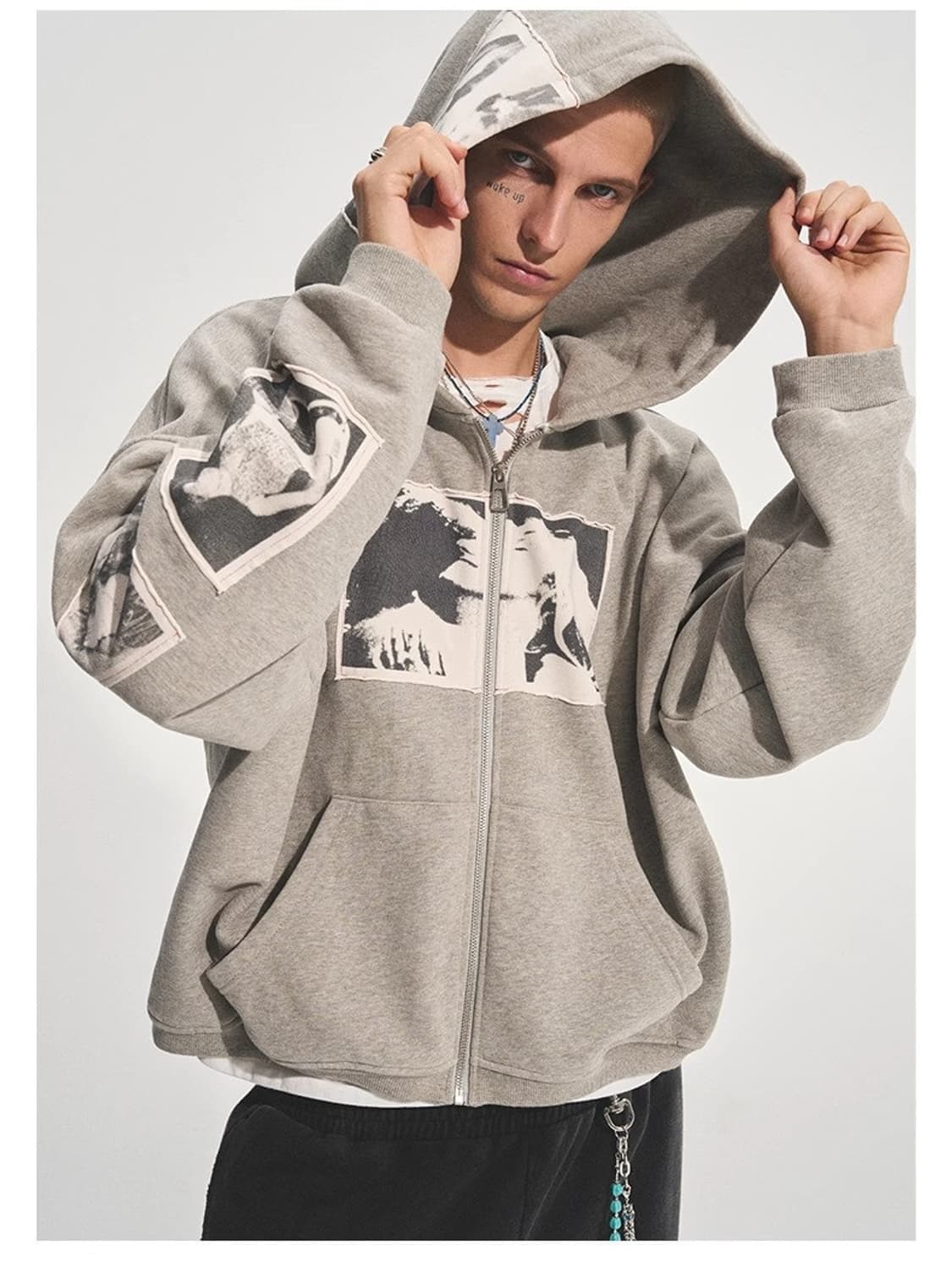 [교환]Bastard 후드집업 m>s교신  상품이미지1