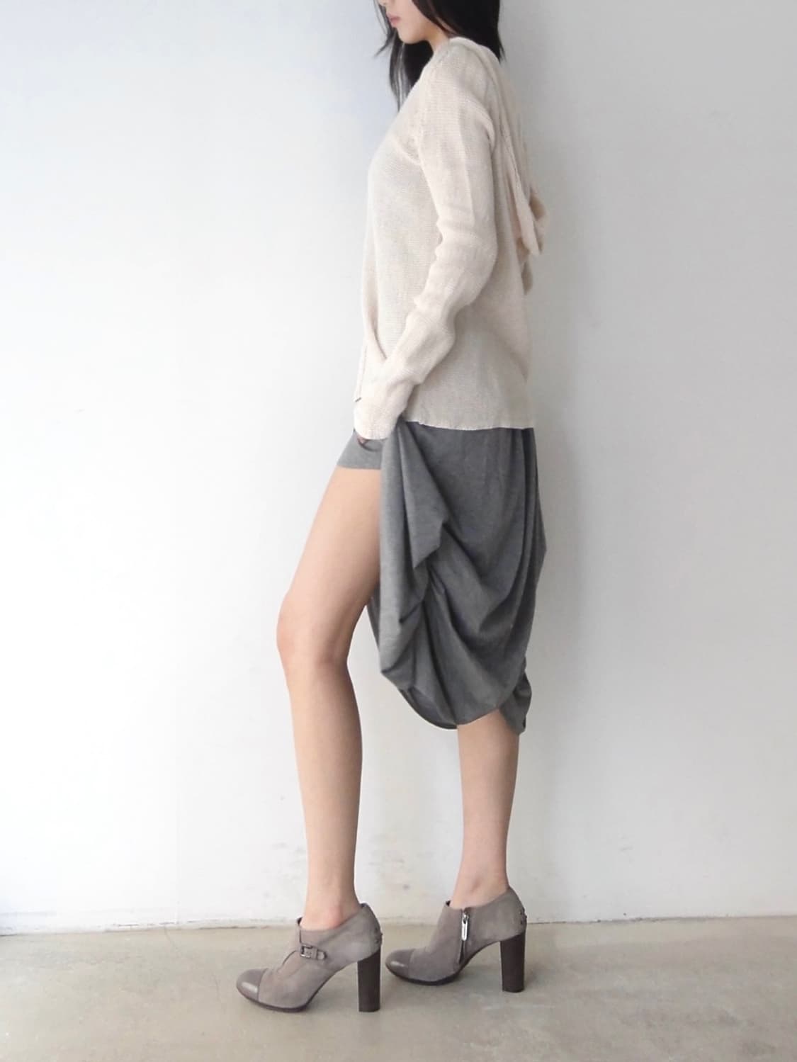 MAX MARA cable hoody knit / cream 상품이미지5