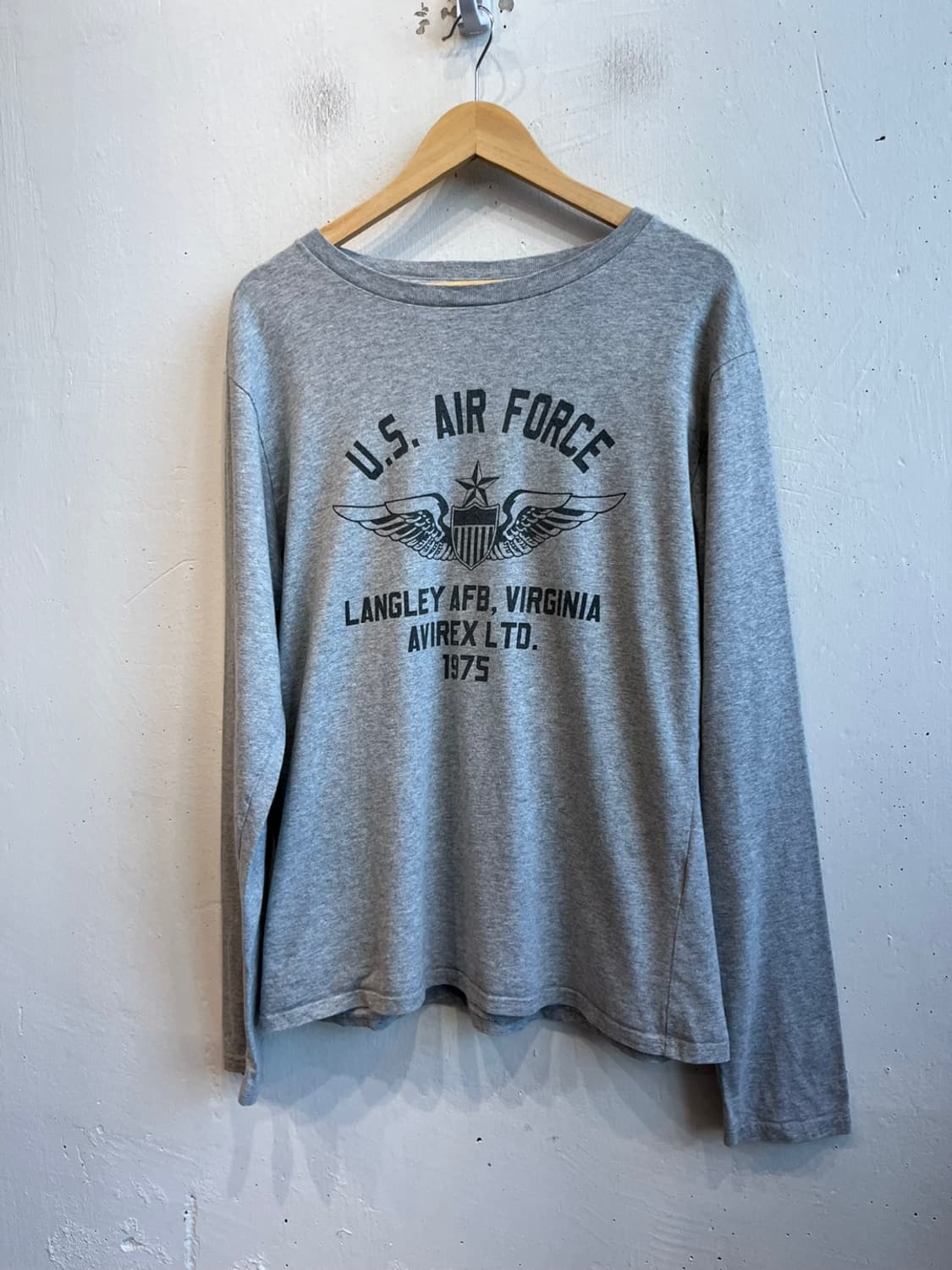 아비렉스 US AIR FORCE 롱슬리브 XL 상품이미지1