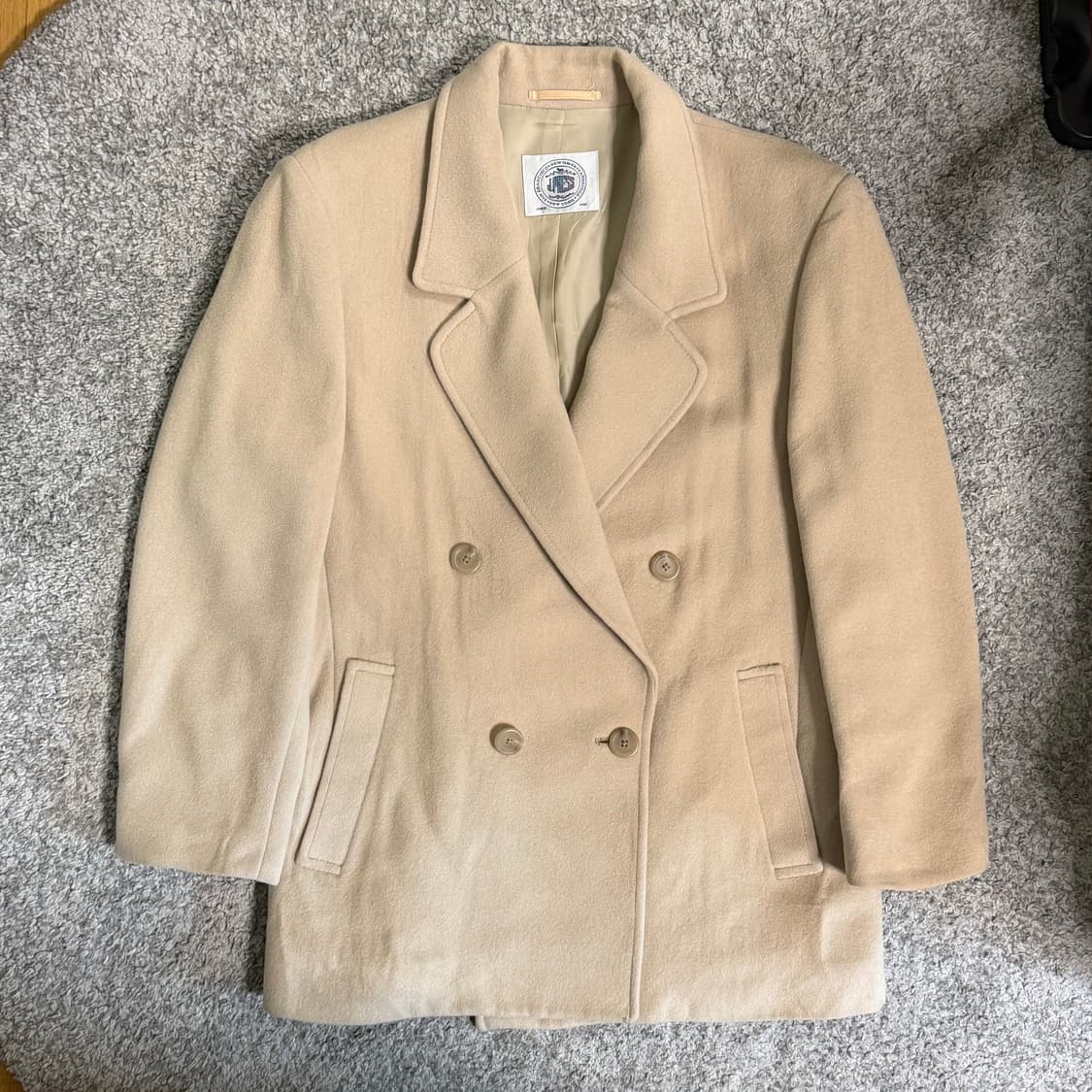 제이프레스 울 더블 자켓 상품이미지3