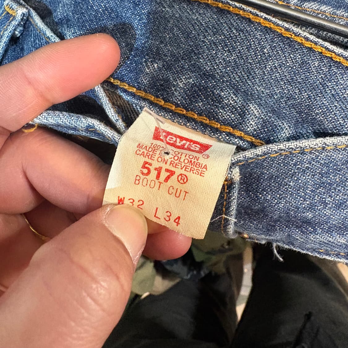 [32X34] LEVI's 리바이스 517 데님 팬츠 상품이미지8