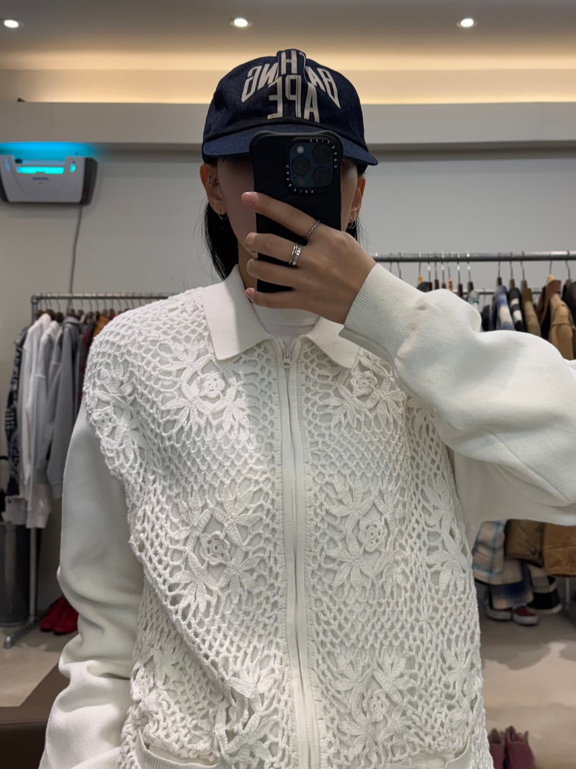 25ss 슈프림 크로셰 집업 가디건 상품이미지7