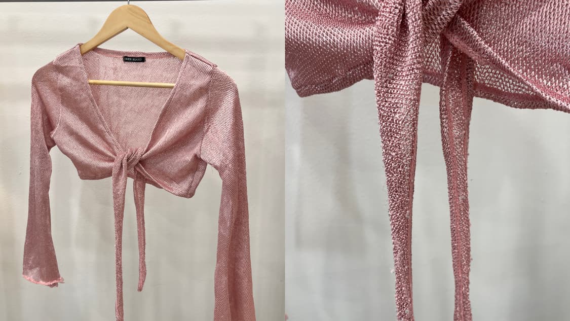 Rose glow knit bolero 상품이미지6