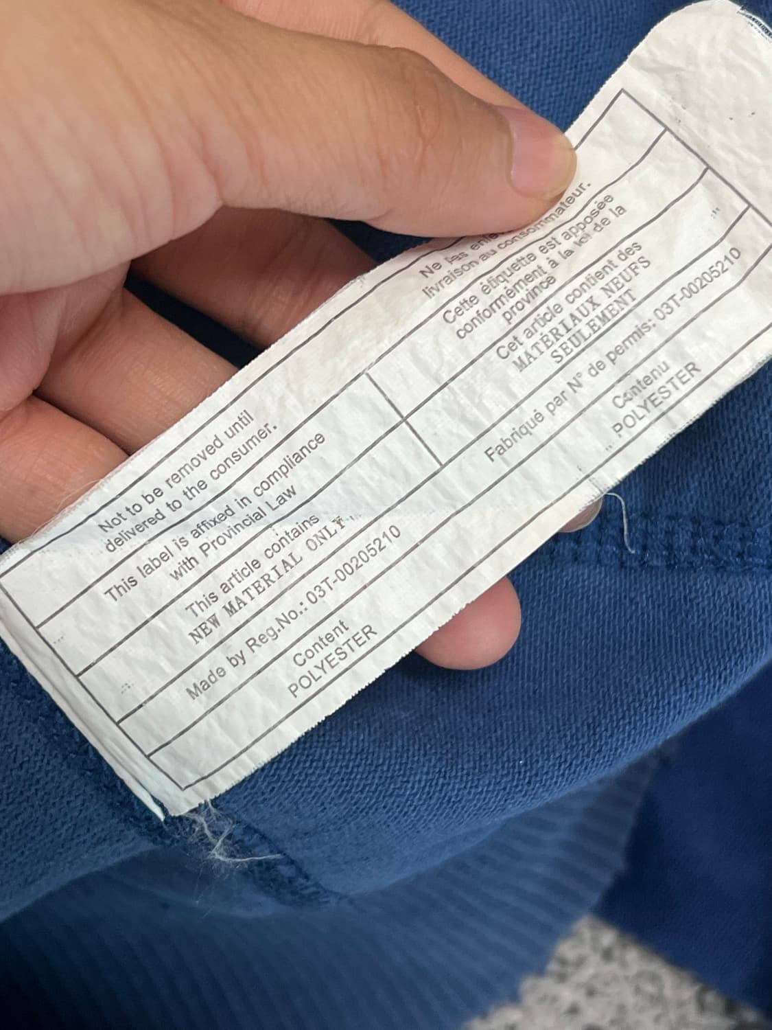 (M) 아베크롬비 버튼 후드 블루/옐로우 상품이미지4