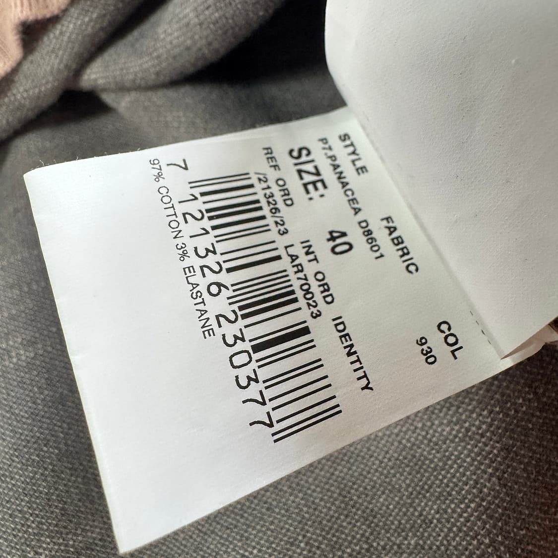 라르디니 배색 포인트 니트 탑 상품이미지4