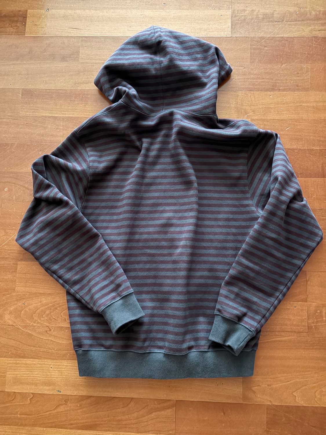 더콜디스트모먼트 스트라이프 후드집업 S 상품이미지3