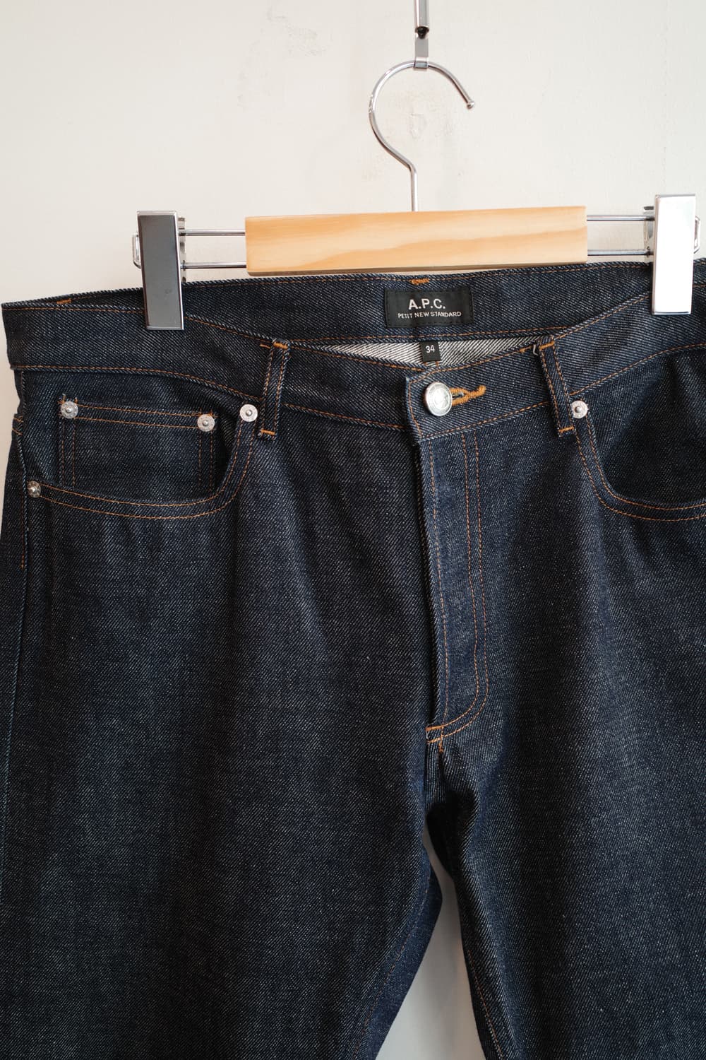 A.P.C 아페쎄 쁘띠 스탠다드 셀비지 데님 (36인치)  상품이미지2