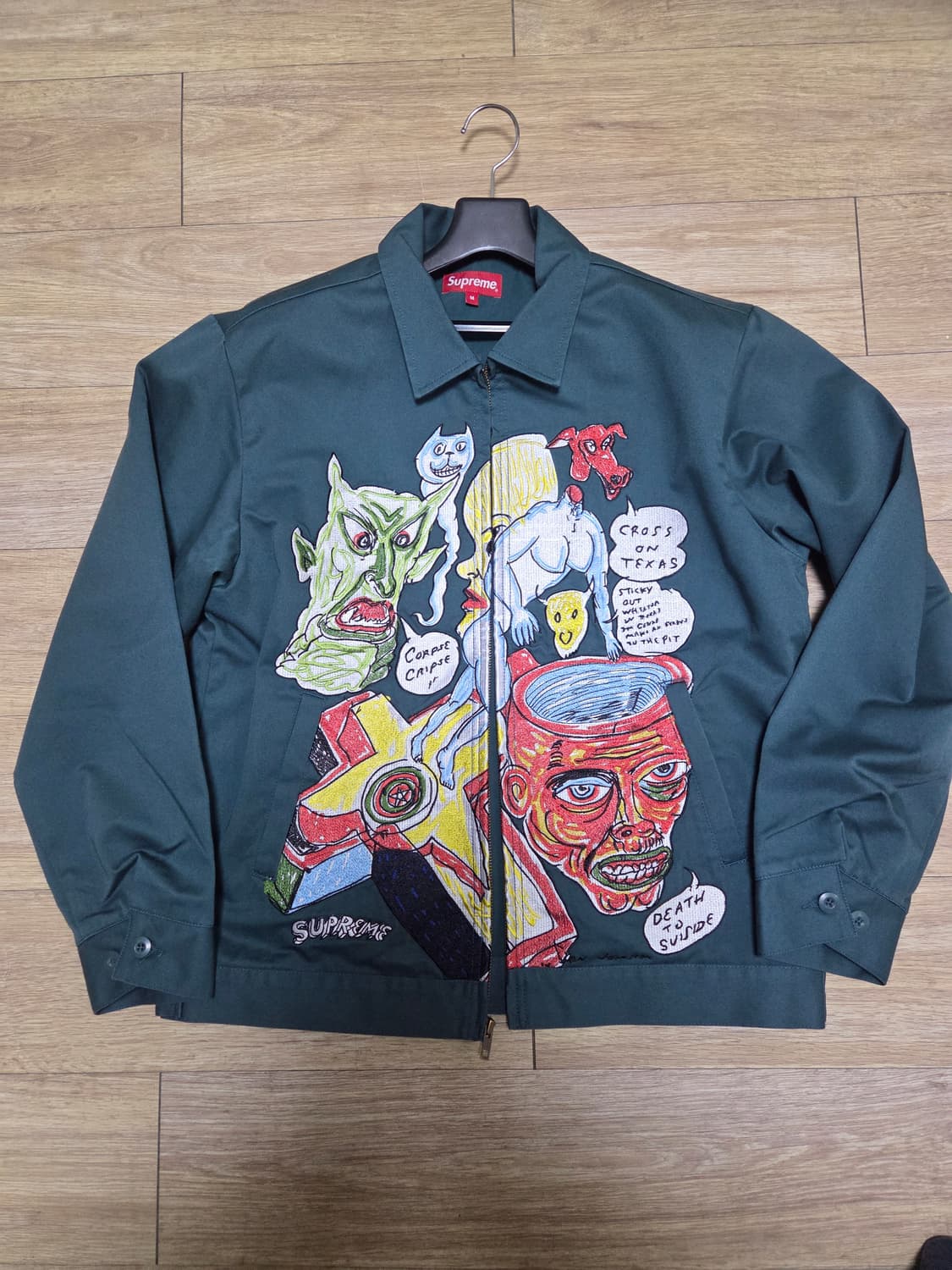 슈프림 다니엘 존스톤 워크자켓 M 새상품 상품이미지1