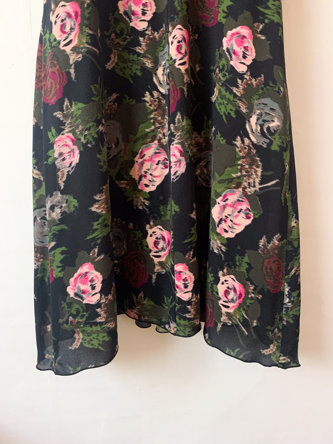 [US4] 안나수이 2017 F/W 플로럴 실크 드레스 상품이미지5