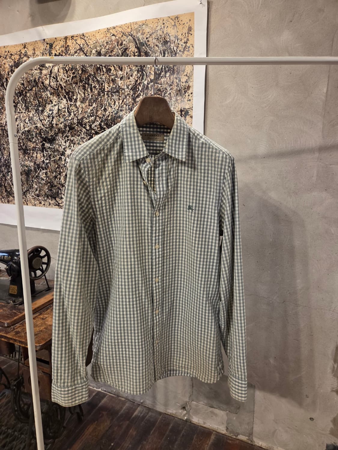 버버리 깅엄패턴 셔츠 상품이미지1