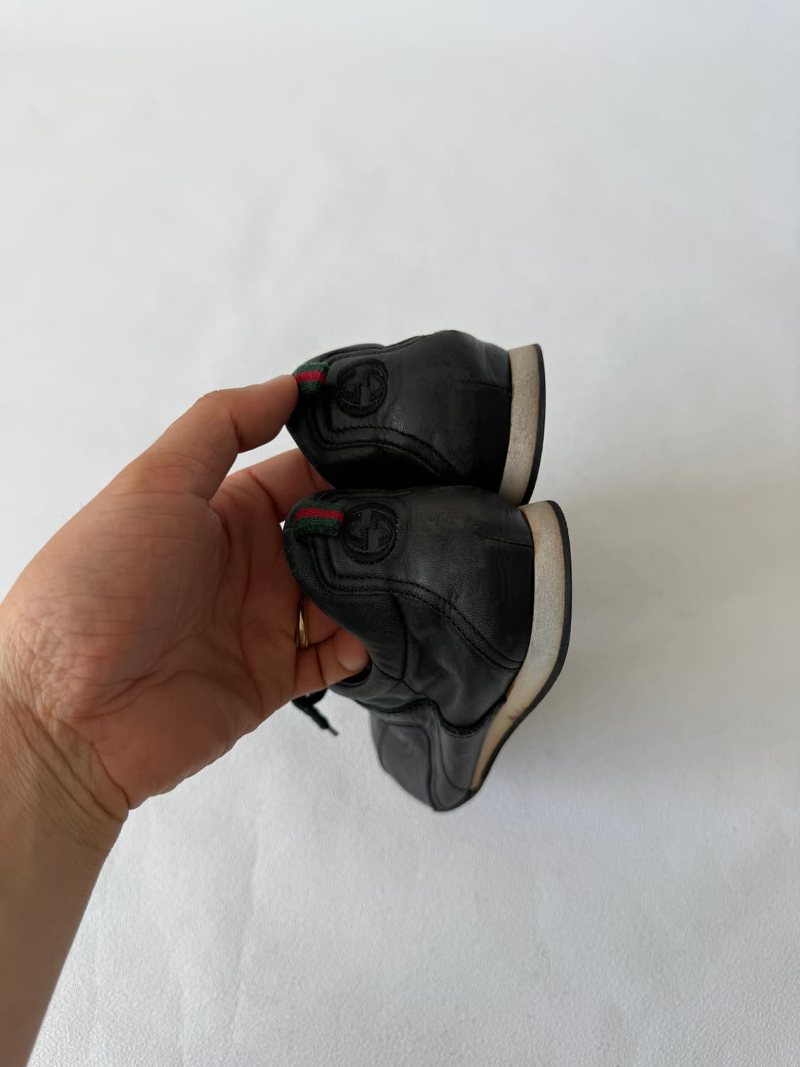 [EU37]구찌(GUCCI) 레더 스니커즈(ITALY) 상품이미지7