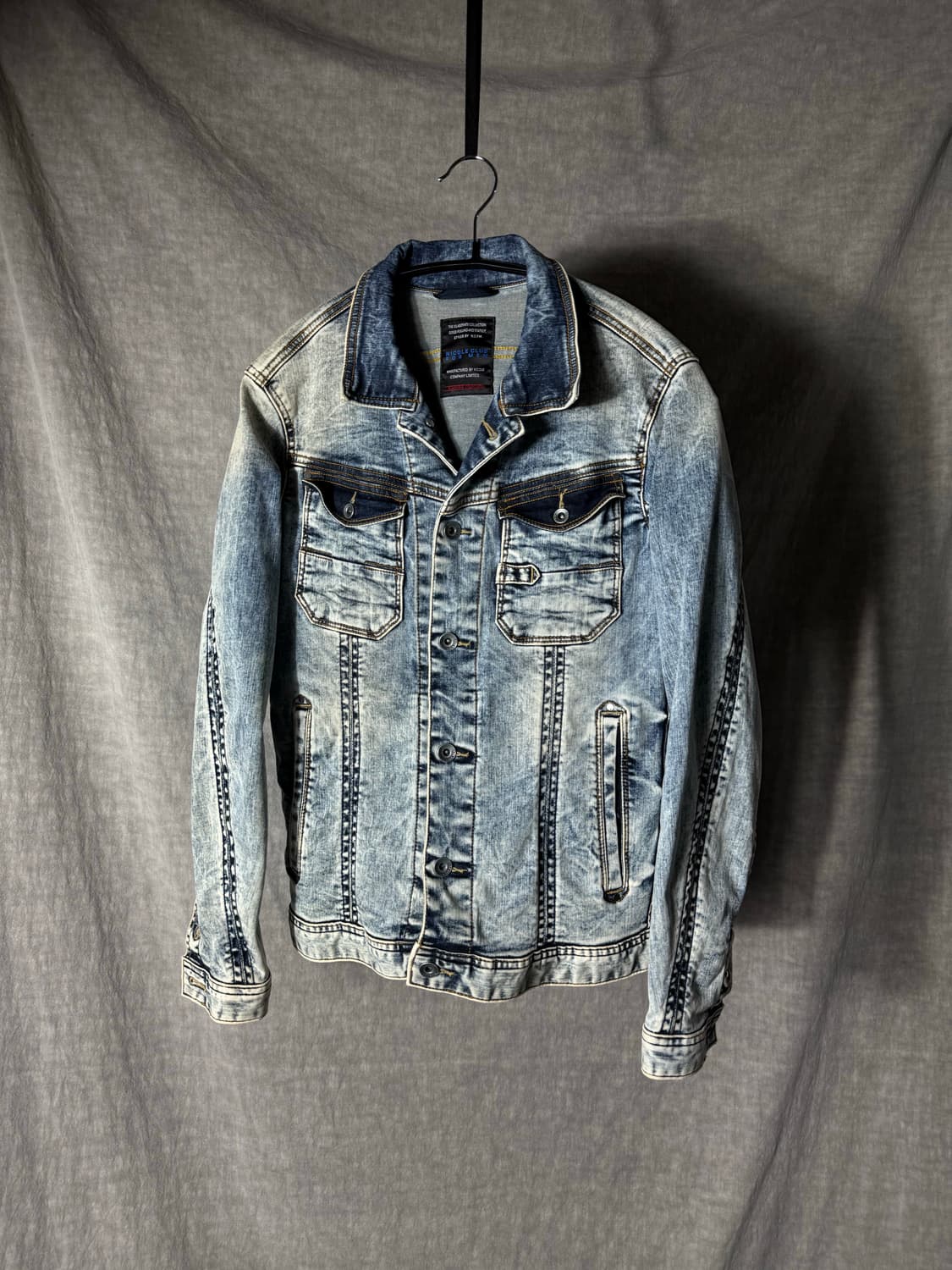 Nicole Club for Men Stretch Denim Jacket 상품이미지2