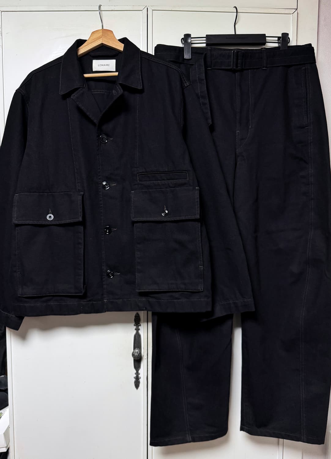 르메르 24fw 데님 워크 셋업 XL, XL 상품이미지5