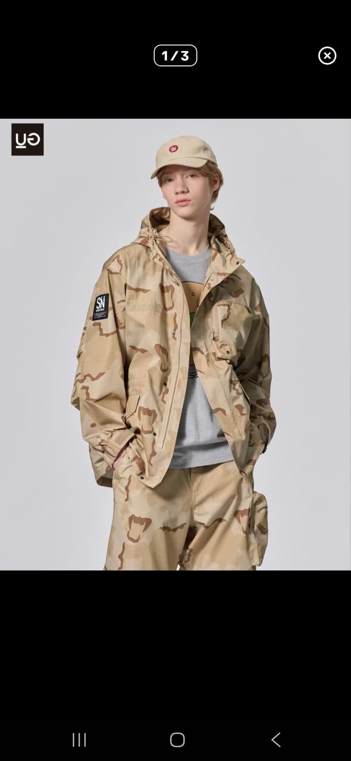 GU 언더커버 유틸리티 블루종 M 상품이미지1