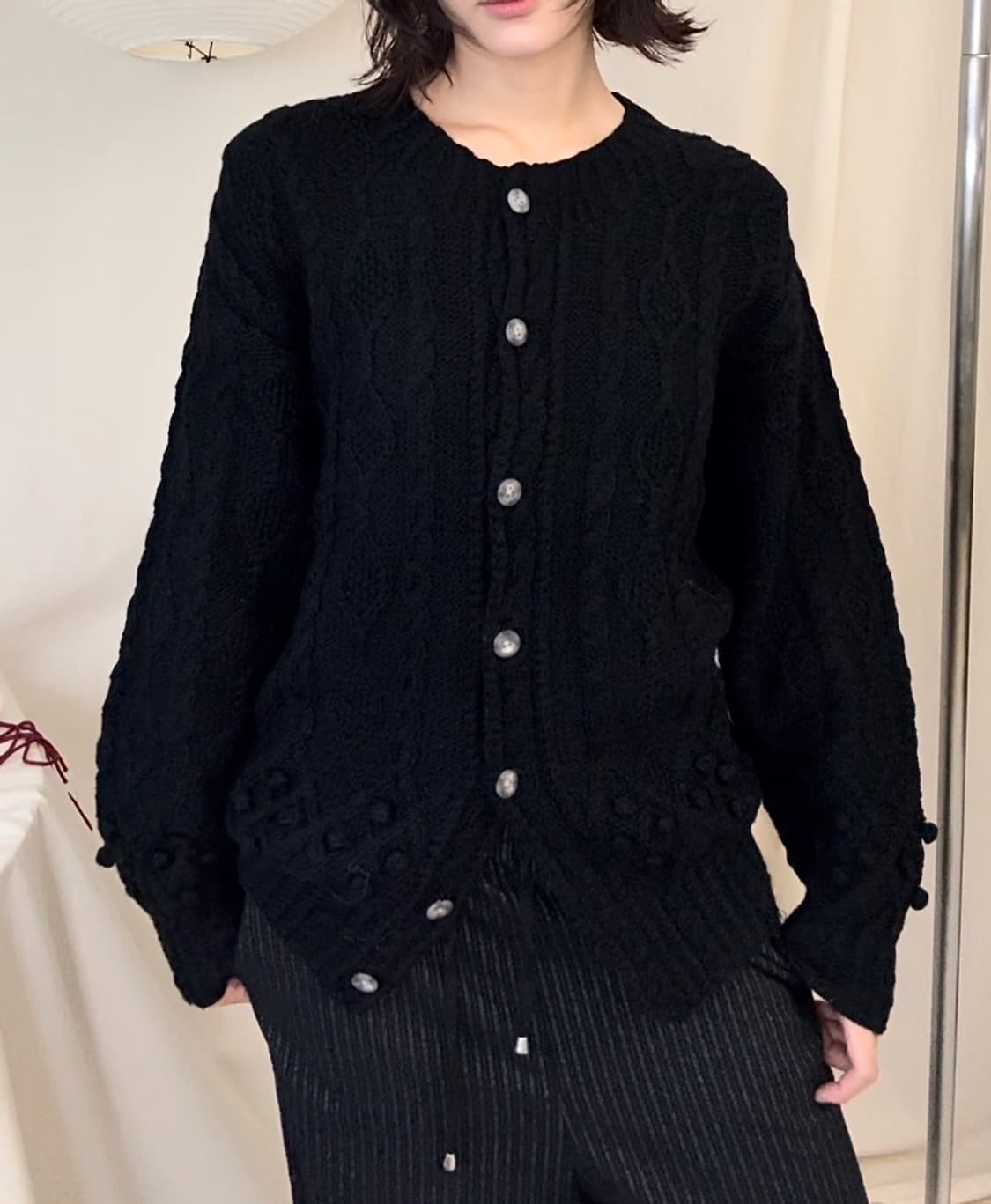 Lavender Hill's Hand Knitting Cardigan 상품이미지2
