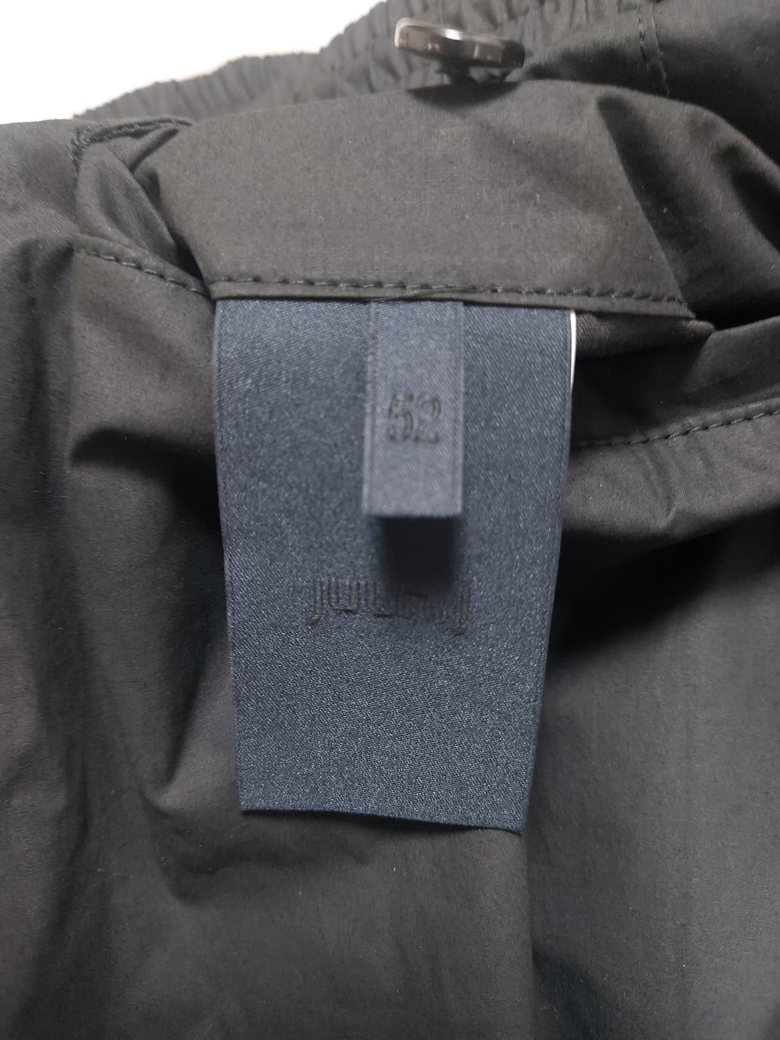 새제품 준지 Junn.J 블랙 카고 바지 52 상품이미지6